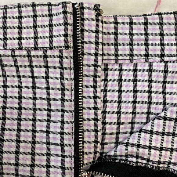 Garage mini plaid 2020 skirt like new xs - Picture 5 of 6